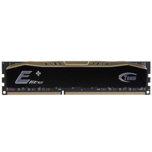 Модуль памяти для компьютера DDR3 8GB 1600 MHz Elite Plus Black Team (TPD38G1600HC1101) в Луцке