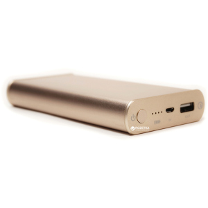 УМБ PowerPlant QC 2.0 10200 mAh Gold лучшая модель в Луцке