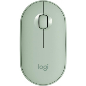 Мышь беспроводная Logitech Pebble M350 (910-005720) Eucalyptus USB ТОП в Луцке