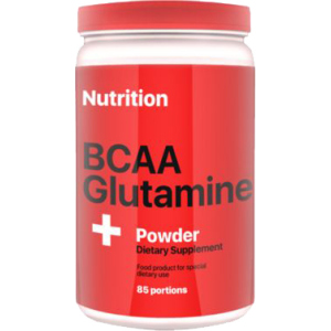 купить Аминокислота AB PRO BCAA (бцаа) + Glutamine Powder 1000 г клубника (BCGL100ABST28)