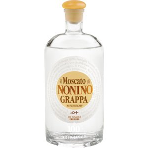 Граппа Nonino Grappa il Moscato 0.7 л 41% (80664024) лучшая модель в Луцке