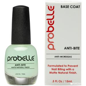 Лак проти обгризання нігтів Probelle Anti Bite Base Coat 15 мл (857188005415) ТОП в Луцьку