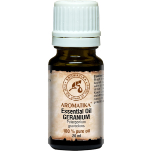 Ефірна олія геранієва Ароматика Geranium Essential Oil 20 мл (4820177022638) краща модель в Луцьку