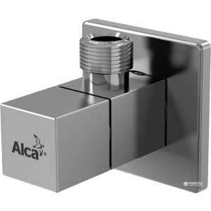 Вентиль угловой четырехгранный ALCA PLAST 1/2"х3/8" (8594045930894) лучшая модель в Луцке