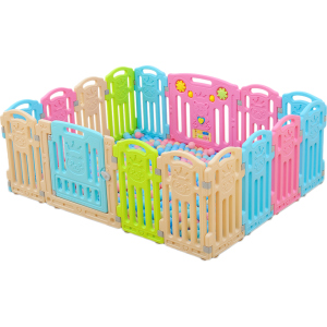 Детский манеж - заграждение XOKO Play Pen Bear Series D14 (9869201150034) ТОП в Луцке