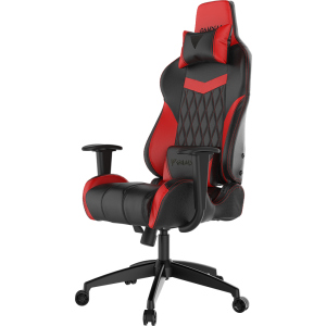 Крісло Gamdias Achilles E2 Gaming Chair Black-Red (4712960132610) краща модель в Луцьку