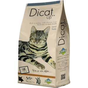 Сухой корм для взрослых котов Dibaq Diproteg Dicat Up Land Taste со вкусом индейки и печени 3 кг (8424160022887) ТОП в Луцке