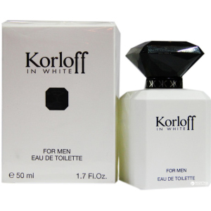 Туалетная вода для мужчин Korloff In White 50 мл (3392865441355) лучшая модель в Луцке