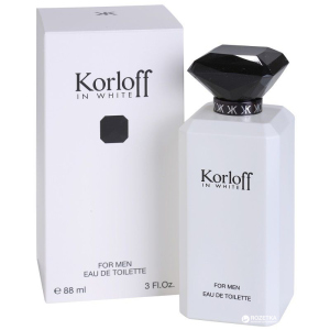 Туалетна вода для чоловіків Korloff In White 88 мл (3392865441249) краща модель в Луцьку