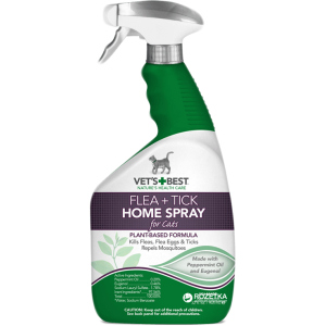 купити Спрей VET`S BEST Flea&Tick Home Spray for Cats від бліх та кліщів для кішок та дому 945 мл (vb10526)