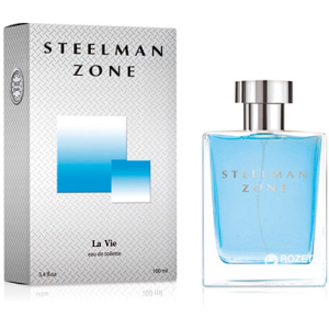 Туалетная вода для мужчин Dilis Parfum La Vie Steelman Zone 100 мл (4810212000493) ТОП в Луцке