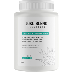 Альгинатная маска Joko Blend успокаивающая с экстрактом зеленого чая и алоэ вера 200 г (4823109401891) ТОП в Луцке