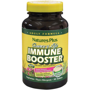 Натуральная добавка Natures Plus Source of Life Immune Booster 90 таблеток (97467030886) в Луцке