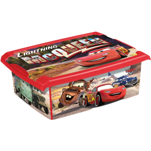 Ящик для зберігання Keeeper Cars 29 x 14 x 39 см 10 л Червоний (2730kee-червоний) краща модель в Луцьку