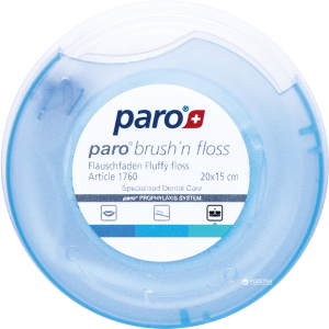 Зубна нитка та щітка суперфлос Paro Swiss brushn floss 20 x 15 см (7610458017609) в Луцьку