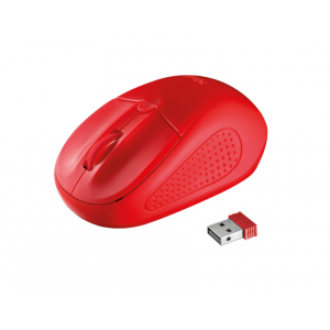 хороша модель Миша Wireless Trust Primo (20787) Red USB