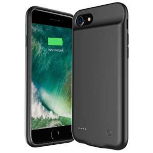 хороша модель Чохол акумулятор AmaCase для iPhone 6,6 s Black (3000 мАг)