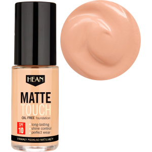 Основна основа Hean Matte Touch foundation 003 теплий бежевий 30 мл (5907474472317) краща модель в Луцьку