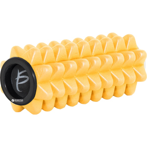 Міні-ролик масажний профільований ProSource MiNi Spike Massage Roller 15x7.5 см Жовтий (PS-2174-mini-roller-yellow) краща модель в Луцьку