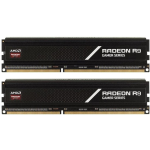 Оперативна пам'ять AMD Radeon R9 Gamer 8Gb x 2 (16Gb Kit) DDR4 (R9S416G3206U2K) краща модель в Луцьку