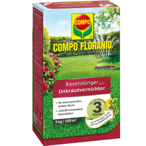 Удобрение Compo для газонов против сорняков 3 кг (3310/4008398143107) в Луцке