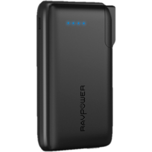 УМБ RAVPower 10050mAh Portable Charger with AC Plug Black (RP-PB066) ТОП в Луцке