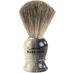 Помазок для гоління Barburys Grey Horn борсук (5412058189104) в Луцьку