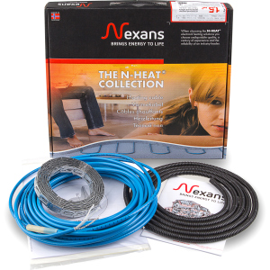 Тепла підлога Nexans TXLP/2R двожильний кабель 1500 Вт 8.8 - 11.0 м2 (20030017) краща модель в Луцьку