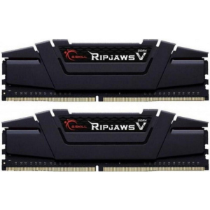 купити Оперативна пам'ять G.Skill DDR4-3200 32768MB PC4-25600 (Kit of 2x16384) Ripjaws V Black (F4-3200C16D-32GVK)