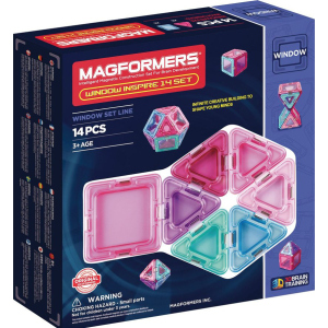 купить Конструктор магнитный Magformers Супер 3D набор Вдохновение 14 деталей (714003) (8809134369913)