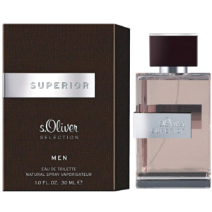 Туалетная вода для мужчин s.Oliver Superior Men 30 мл (4011700858002) в Луцке