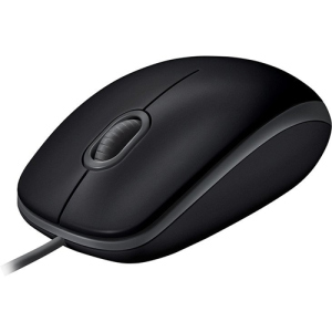 Мышь Logitech B110 Silent Black (910-005508) лучшая модель в Луцке