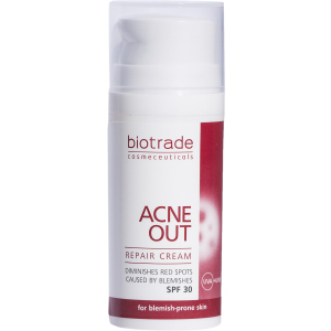 Відновлюючий крем Biotrade Acne Out SPF 30 30 г (3800221840761) краща модель в Луцьку