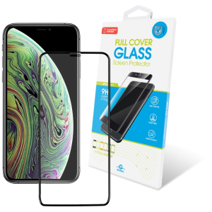 Захисне скло Global для iPhone Xs Max Black ТОП в Луцьку