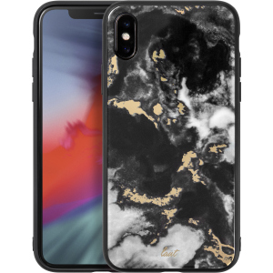 Панель Laut Mineral Glass для Apple iPhone Xs Max Black (LAUT_IP18-L_MG_MB) ТОП в Луцьку