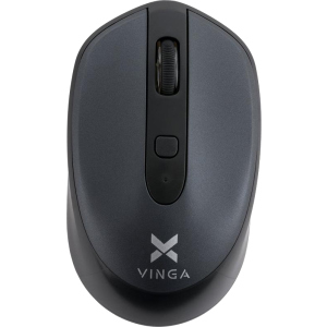 Мышь Vinga MSW-908 Silent Click Wireless Black/Grey в Луцке