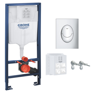 Інсталяція GROHE Rapid SL 3 в 1 39503000 з панеллю змиву Skate Air S 37965000 хром ТОП в Луцьку