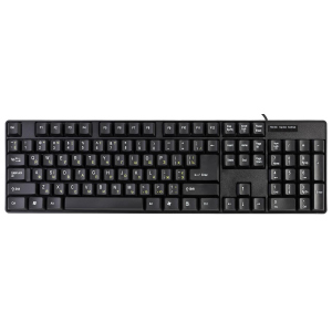 Клавіатура провідна HQ-Tech KB-103 USB Black в Луцьку