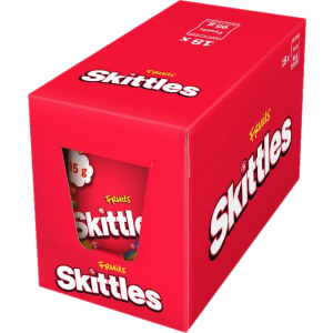 Упаковка драже Skittles Фрукти 95 г x 18 шт (4009900517294) краща модель в Луцьку