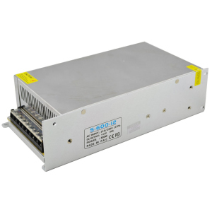 Блок питания ICM S-600-12 12V 50A 600W (металлический) в Луцке