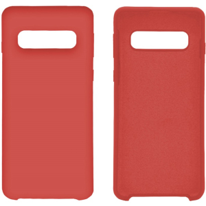 Панель Intaleo Velvet для Samsung Galaxy S10 Red