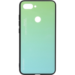 Панель BeCover Gradient Glass для Xiaomi Mi 8 Lite Green-Blue рейтинг