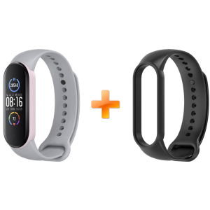 Xiaomi Mi Band 5 MiJobs Dual Color Grey/Pink (MJ5-DSS003GP) в Луцьку