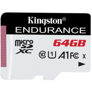 Kingston microSDXC 64GB High Endurance Class 10 UHS-I U1 A1 (SDCE/64GB) в Луцьку