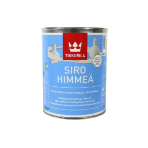 Краска для стелі Tikkurila Сіро Мат SIRO HIMEA 0.9л (AP) ТОП в Луцьку