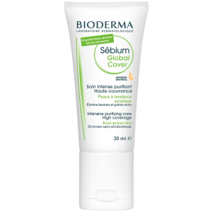 Тонирующий крем Bioderma Sebium Global Cover 30 мл (3401360145207) рейтинг