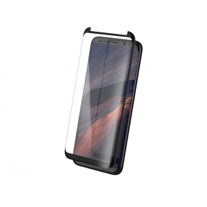 Защитное стекло с аппликатором Thor Tempered Glass Case Fit для Samsung Galaxy S9 Black надежный