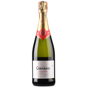 Вино ігристе Codorniu Cava Clasico Brut біле брют 0.75 л 11.5% (8410013381010) краща модель в Луцьку