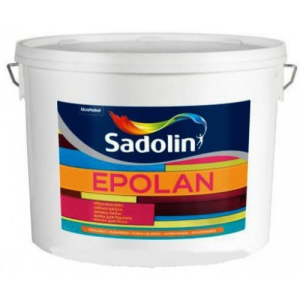 Водорозчинна підлогова фарба Sadolin Epolan Білий 5 л краща модель в Луцьку