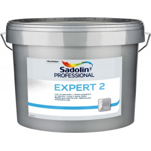 Глибокоматова латексна фарба Sadolin Expert 2 Білий 10 л ТОП в Луцьку